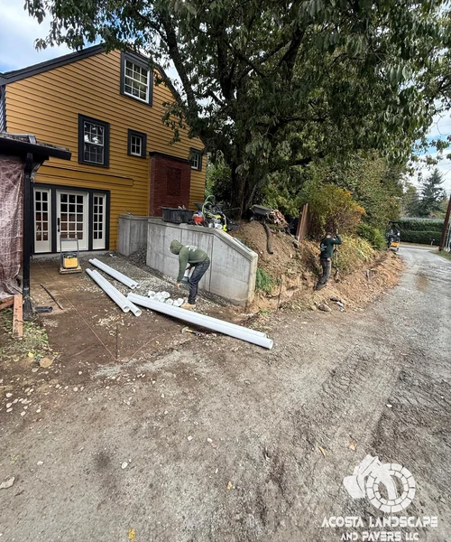 Paver Installation, Hardscape Steps & Drainage System in Seattle 